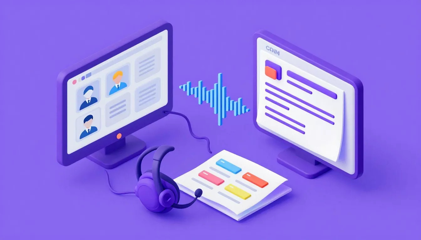 Интеграция записей звонков с CRM: как быстро найти нужную информацию в небольшом колл‑центре